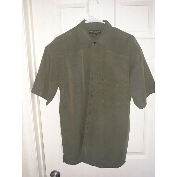BERT PULITZER Collector's Edition Men's Short Sleeve Button-Down Golf Polo Shirt - Picture 1 of 4